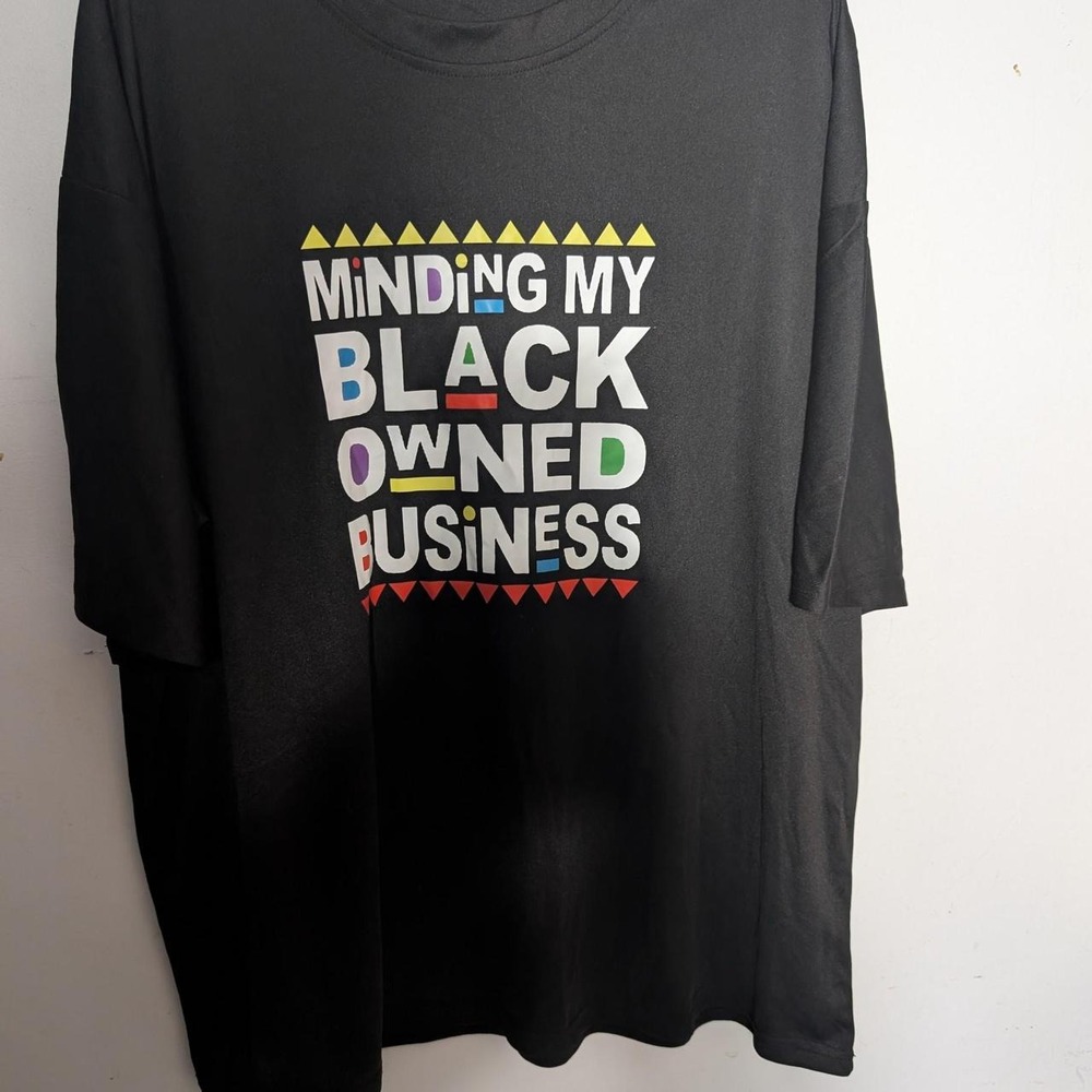 Black Business Tee